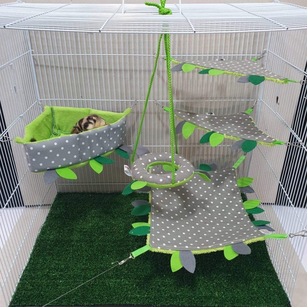 KPS SUGAR GLIDER CAGE NEST SET