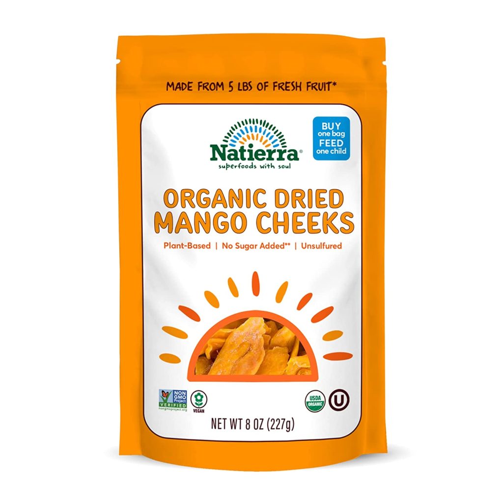 Sugar Free Dried Mango Chunks